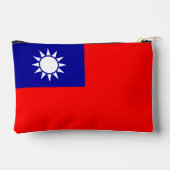 Taiwan Vlag: Republiek China, Chinees Taipei Etui (Achterkant)