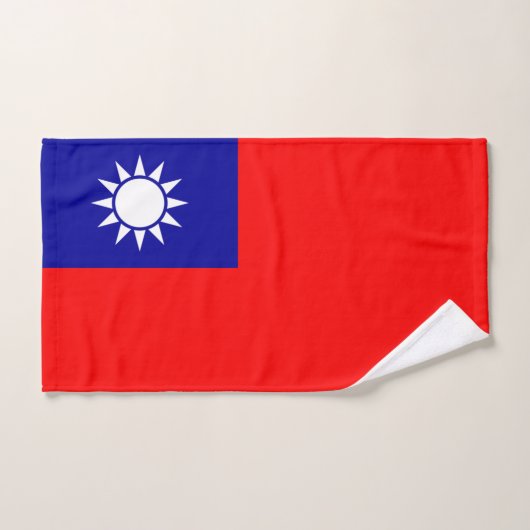 Taiwan Vlag: Republiek China, Chinees Taipei Handdoek (Handdoek)