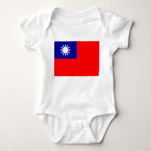 Taiwan Vlag: Republiek China, Chinees Taipei Romper