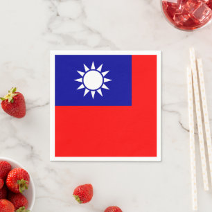 Taiwan Vlag: Republiek China, Chinees Taipei Servet
