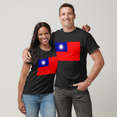 Taiwan Vlag: Republiek China, Chinees Taipei T-shirt (Unisex)