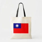 Taiwan Vlag: Republiek China, Chinees Taipei Tote Bag (Voorkant)