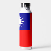 Taiwan Vlag: Republiek China, Chinees Taipei Waterfles (Links)