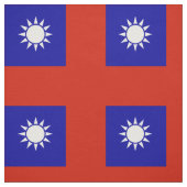 Taiwan vlag stof (Swatch)