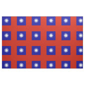 Taiwan vlag stof (Fat Quarter)