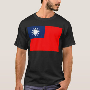 taiwan vlag t-shirt