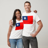 taiwan vlag t-shirt (Unisex)