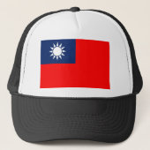 taiwan vlag trucker pet (Voorkant)
