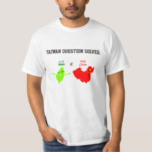 Taiwan-vraag opgelost. t-shirt