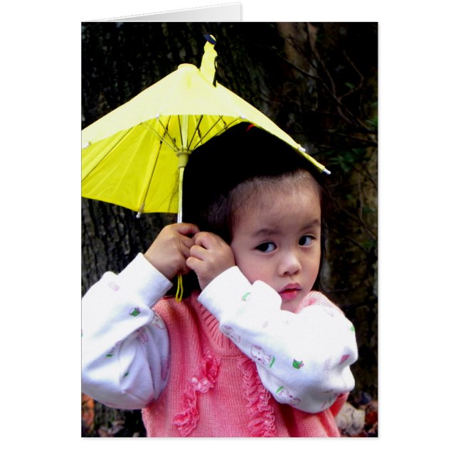 Taiwanees klein meisje (Voorkant)