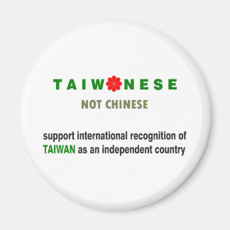 Taiwanees Niet Chinees Magneet