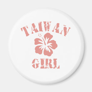 Taiwanees roze meisje magneet