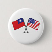 Taiwanese Amerikaanse Button (Voorkant)