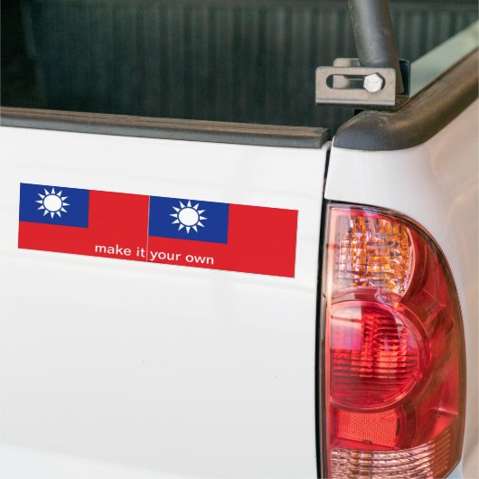 Taiwanese bumpersticker (Op Truck)