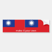Taiwanese bumpersticker (Voorkant)