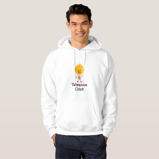 Taiwanese Chick Hooded Sweatshirt (Voorkant volledig)