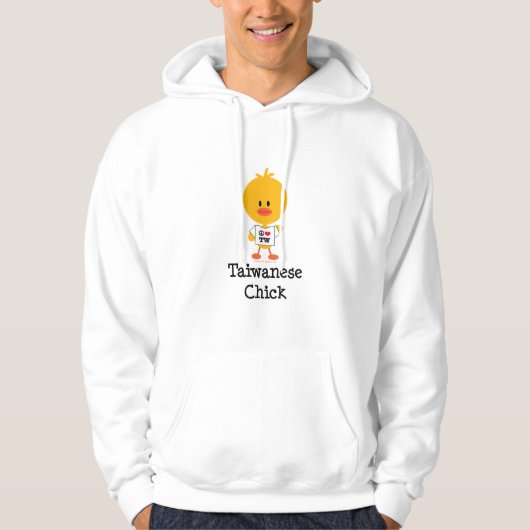 Taiwanese Chick Hooded Sweatshirt (Voorkant)