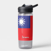 Taiwanese fles, patriottische Taiwanese vlag Waterfles (Links)