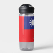 Taiwanese fles, patriottische Taiwanese vlag Waterfles (Voorkant)