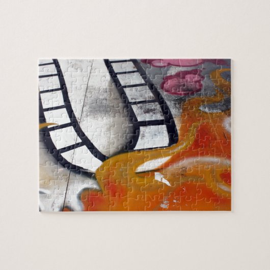 Taiwanese graffiti, Taipei, Taiwan Legpuzzel (Horizontaal)