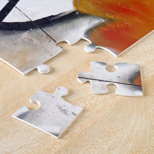 Taiwanese graffiti, Taipei, Taiwan Legpuzzel (Zijkant)