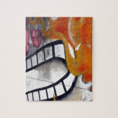 Taiwanese graffiti, Taipei, Taiwan Legpuzzel (Verticaal)