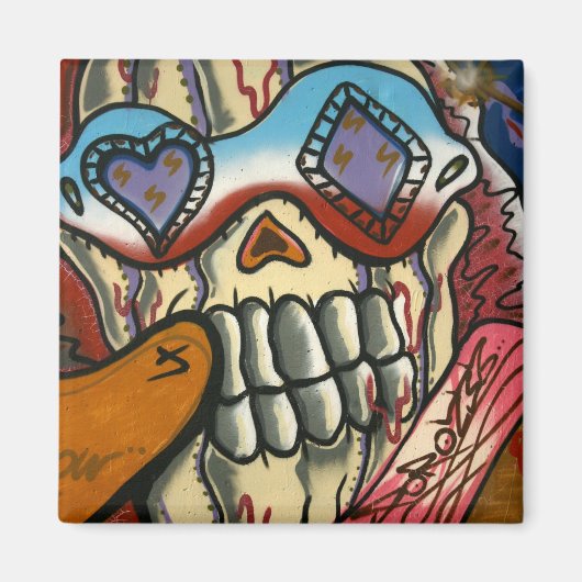 Taiwanese graffiti, Taipei, Taiwan Magneet (Voorkant)