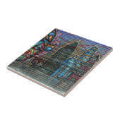 Taiwanese graffiti, Taipei, Taiwan Tegeltje (Zijkant)