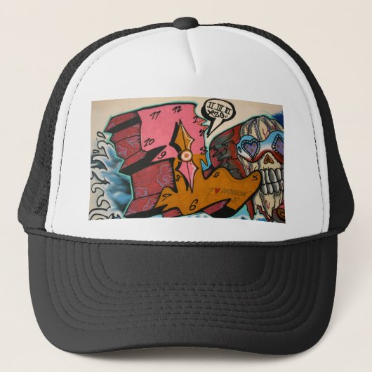 Taiwanese graffiti, Taipei, Taiwan Trucker Pet (Voorkant)