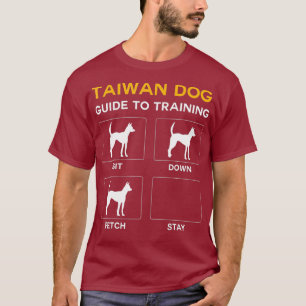 Taiwanese handleiding voor het trainen van honden t-shirt