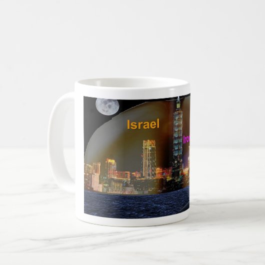 Taiwanese ijzeren koepel koffiemok (Voorkant links)