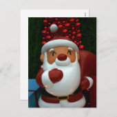 Taiwanese kerstman feestdagenkaart (Voorkant / Achterkant)