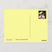 © Taiwanese kleine meid Briefkaart (Achterkant)