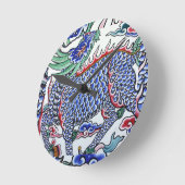 Taiwanese kunst ronde klok (Hoek)