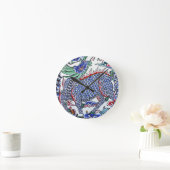 Taiwanese kunst ronde klok (Huis)