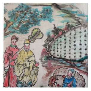 Taiwanese kunst tegeltje