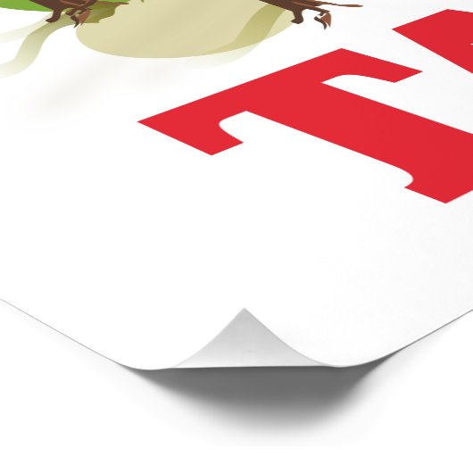 Taiwanese landschapsreisposter perfect poster (Hoek)