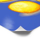 Taiwanese nachtelijke behandelingen - Duim Sum Tar Perfect Poster (Hoek)