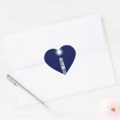 Taiwanese onafhankelijkheid hart sticker (Envelop)