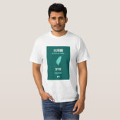 Taiwanese onafhankelijkheidspaspoorten - 臺 - 台 獨 立 t-shirt (Voorkant volledig)