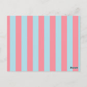 Taiwanese pioenen briefkaart (Achterkant)