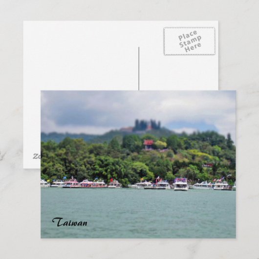 Taiwanese postkaart (Voorkant / Achterkant)