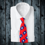 Taiwanese Stropdassen, mode Taiwanese vlag, bedrij Stropdas<br><div class="desc">Stropdas: Patriottische Taiwanese vlag mode en Taiwanese business design - hou van mijn land,  kantoor draag,  reizen,  nationale patriotten / sportfan</div>