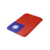 Taiwanese vlag badmat (Gekanteld)
