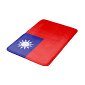 Taiwanese vlag badmat (Gekanteld)