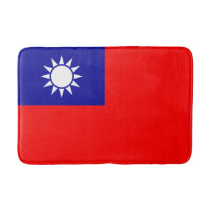 Taiwanese vlag badmat