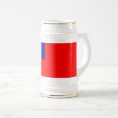 Taiwanese vlag bierpul (Voorkant rechts)