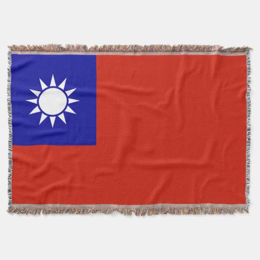 Taiwanese vlag deken (Voorkant)