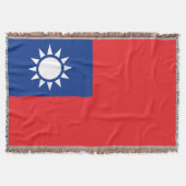 Taiwanese vlag deken (Voorkant)