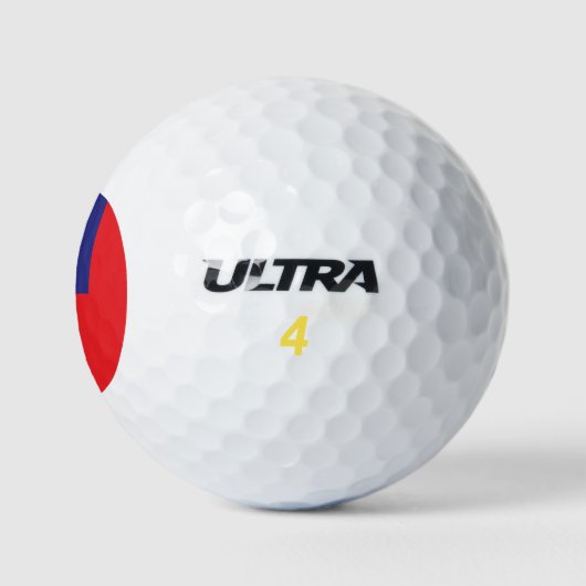 Taiwanese vlag golfballen (Logo)